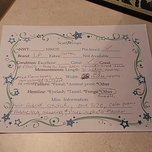 Free with any purchase! Lilly Pulitzer green ruffle wrap - Picture 8 of 12